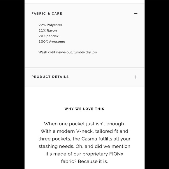 NWT FIGS Casma Three Pocket Scrub Top Winning Blue - Picture 7 of 9